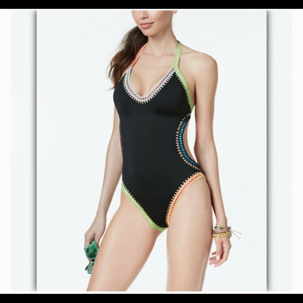 Bar III Be Weave It Monokini One-piece NWT Size XL